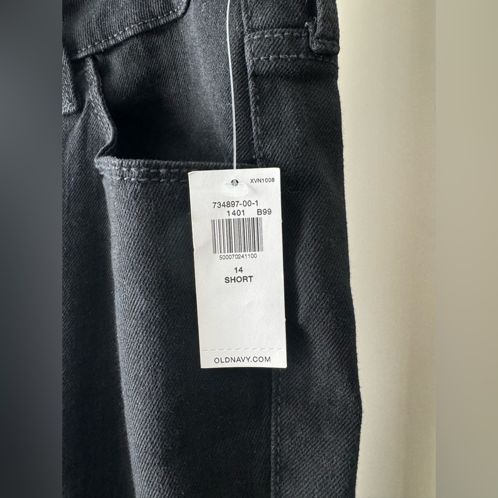Old Navy High-Waisted Wow Super-Skinny Jeans•Women’s Size 14 Short•Black•NWT - Picture 5 of 9